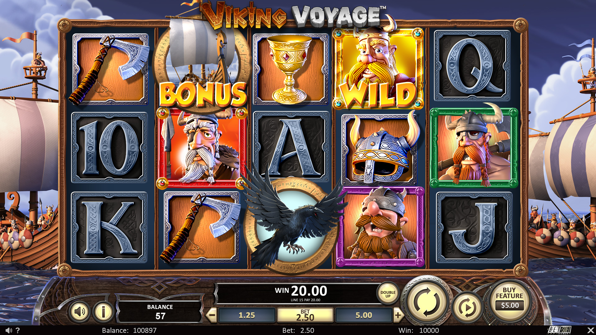 Игровой автомат The Vikings Викинги от Endorphina - играть.
